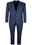 DANIEL HECHTER 512 WOOL CHECK SUIT-suits-BIGGUY.COM.AU