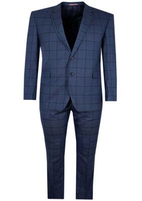 DANIEL HECHTER 512 WOOL CHECK SUIT-sale clearance-BIGGUY.COM.AU