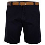 KAM WOVEN BELT SHORT-shorts-BIGGUY.COM.AU