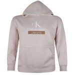 CALVIN KLEIN ARCHIVAL HOODY-fleecy tops & hoodies-BIGGUY.COM.AU