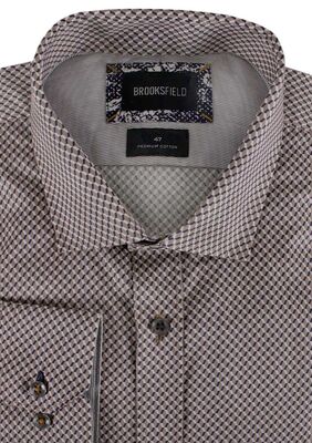 BROOKSFIELD RETRO 3D L/S SHIRT-sale clearance-BIGGUY.COM.AU