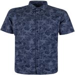 GAZMAN LINEN HAWAIIAN S/S SHIRT-shirts casual & business-BIGGUY.COM.AU