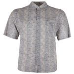 CIPOLLINI BRANCH LINEN-BAMBOO S/S SHIRT-shirts casual & business-BIGGUY.COM.AU