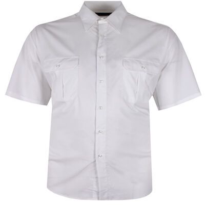 CIPOLLINI 2311 BAMBOO TWO POCKET S/S SHIRT-sale clearance-BIGGUY.COM.AU