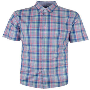 GAZMAN MULTI CLUBHOUSE S/S SHIRT - BIG GUYS CASUAL SPORT SHIRTS | BIG ...