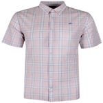 RAGING BULL CHECKED S/S SHIRT-shirts casual & business-BIGGUY.COM.AU