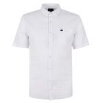 RAGING BULL CASUAL LINEN BLEND S/S SHIRT-new arrivals-BIGGUY.COM.AU