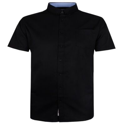 DUKE JAMES OXFORD S/S SHIRT -shirts casual & business-BIGGUY.COM.AU