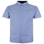 DUKE JAMES OXFORD S/S SHIRT -shirts casual & business-BIGGUY.COM.AU