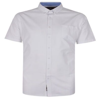 DUKE JAMES OXFORD S/S SHIRT -shirts casual & business-BIGGUY.COM.AU