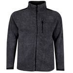 ESPIONAGE BONDED FLEECE JACKET -fleecy tops & hoodies-BIGGUY.COM.AU