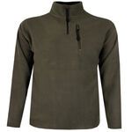 ESPIONAGE MICROFLEECE 1/4 ZIP TOP-fleecy tops & hoodies-BIGGUY.COM.AU