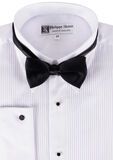 PHILIPPE ANTON PLEATED FRILL FORMAL SHIRT-shirts casual & business-BIGGUY.COM.AU