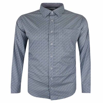BACKBAY LACE SWIRL L/S SHIRT-sale clearance-BIGGUY.COM.AU