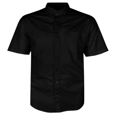 KAM PLAIN BUTTON-DOWN S/S SHIRT-sale clearance-BIGGUY.COM.AU