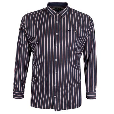 RAGING BULL ATOMO STRIPE L/S SHIRT-sale clearance-BIGGUY.COM.AU