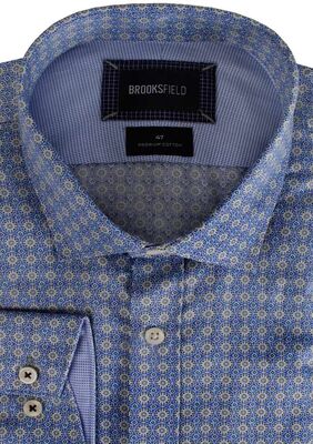 BROOKSFIELD GEO ASTRO-WORLD L/S SHIRT-sale clearance-BIGGUY.COM.AU