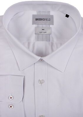 BROOKSFIELD TALL TEXTURED L/S SHIRT -tall range-BIGGUY.COM.AU