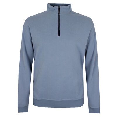 BACKBAY HENRY ¼ ZIP PULLOVER-fleecy tops & hoodies-BIGGUY.COM.AU