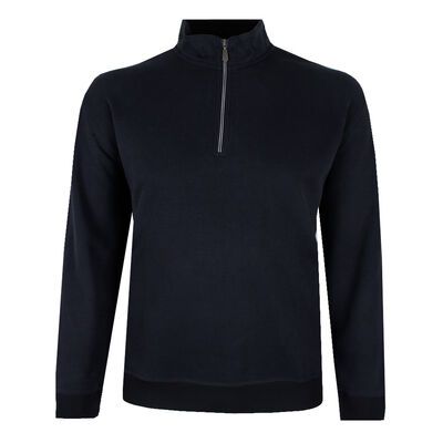 BACKBAY HENRY ¼ ZIP PULLOVER-fleecy tops & hoodies-BIGGUY.COM.AU