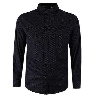 BACKBAY DOTTED GAZE L/S SHIRT-sale clearance-BIGGUY.COM.AU