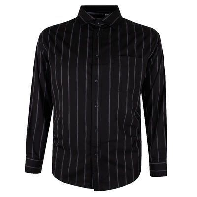 BACKBAY IRREGULAR STRIPE L/S SHIRT-sale clearance-BIGGUY.COM.AU