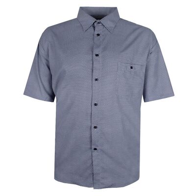 CIPOLLINI TEARDROP DOT S/S SHIRT-shirts casual & business-BIGGUY.COM.AU