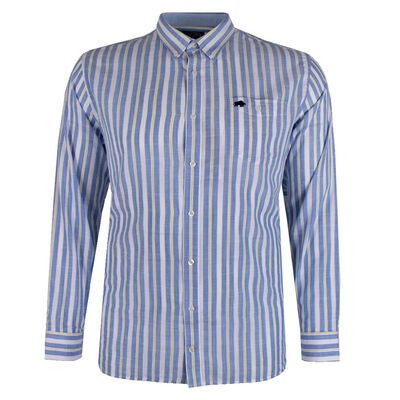 RAGINB BULL BAYADERE STRIPE L/S SHIRT-sale clearance-BIGGUY.COM.AU