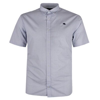 RAGING BULL CELFLO GEO S/S SHIRT-sale clearance-BIGGUY.COM.AU