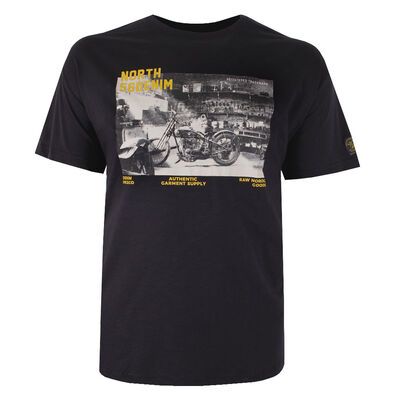 NORTH 56° MOTORBIKE T-SHIRT-sale clearance-BIGGUY.COM.AU