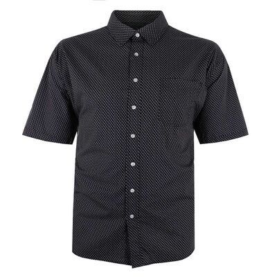 BLUE HORIZON TWIRLING GEO S/S SHIRT-sale clearance-BIGGUY.COM.AU