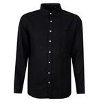 BACKBAY .225 PLAIN LINEN L/S SHIRT-new arrivals-BIGGUY.COM.AU