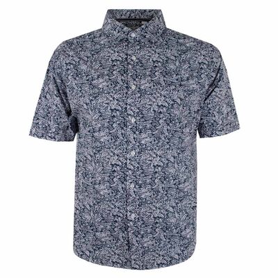 BACKBAY BROAD LEAF S/S SHIRT-sale clearance-BIGGUY.COM.AU