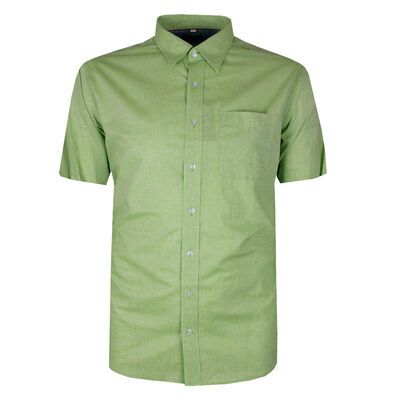PERRONE 349S LINEN BLEND S/S SHIRT-sale clearance-BIGGUY.COM.AU