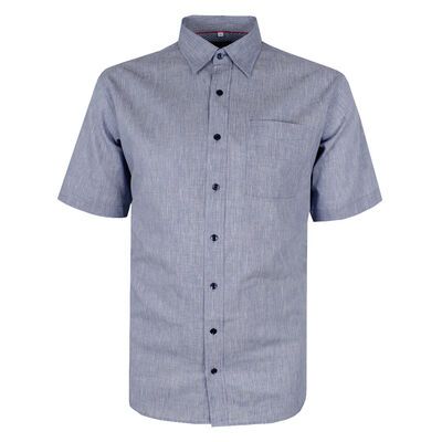 PERRONE 87 LINEN BLEND S/S SHIRT-sale clearance-BIGGUY.COM.AU