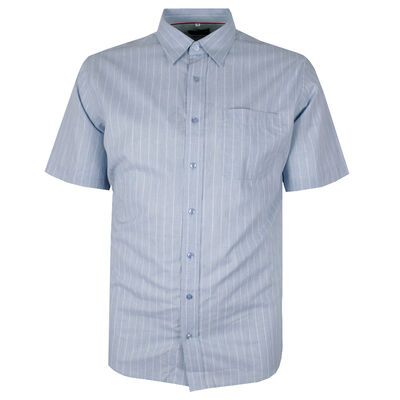 PERRONE LIGHT STRIPE MIX S/S SHIRT-sale clearance-BIGGUY.COM.AU