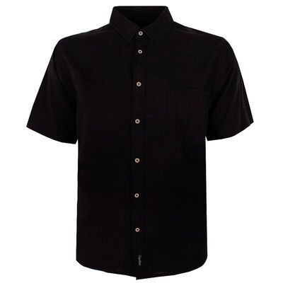 CIPOLLINI SLUB BAMBOO S/S SHIRT-shirts casual & business-BIGGUY.COM.AU