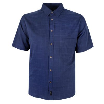 CIPOLLINI SLUB BAMBOO S/S SHIRT-shirts casual & business-BIGGUY.COM.AU