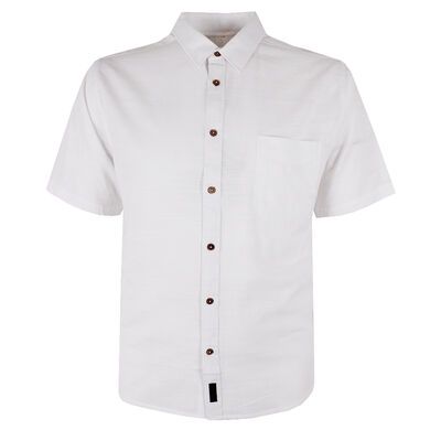 CIPOLLINI SLUB BAMBOO S/S SHIRT-shirts casual & business-BIGGUY.COM.AU