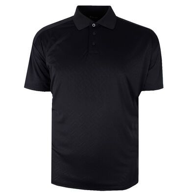 ATLAS AZTEC WEAVE PERFORM STRETCH POLO-sale clearance-BIGGUY.COM.AU