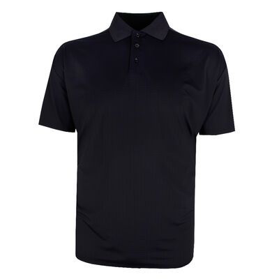 ATLAS SQUARE WEAVE PERFORM STRETCH POLO-sale clearance-BIGGUY.COM.AU