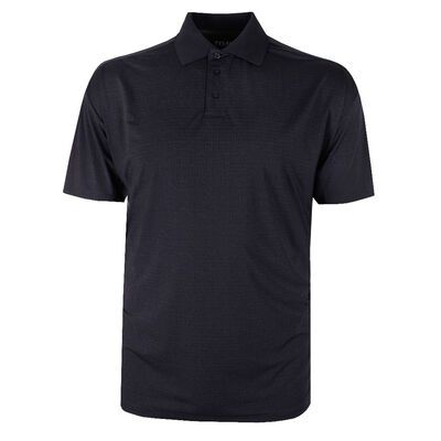 ATLAS SQUARE WEAVE PERFORM STRETCH POLO-sale clearance-BIGGUY.COM.AU