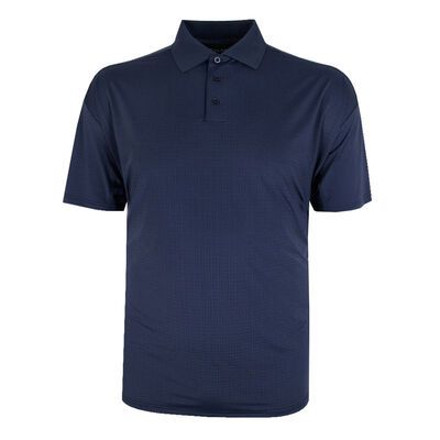 ATLAS SQUARE WEAVE PERFORM STRETCH POLO-sale clearance-BIGGUY.COM.AU