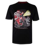 KAM SANTA BIKER XMAS T-SHIRT-tshirts & tank tops-BIGGUY.COM.AU