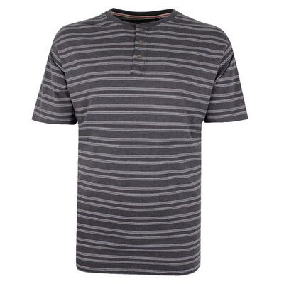KAM WAFFLE HENLEY T-SHIRT-sale clearance-BIGGUY.COM.AU