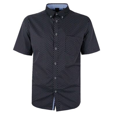 KAM GEOMETRIC II S/S SHIRT-sale clearance-BIGGUY.COM.AU