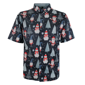 KAM ELF SANTA TREE XMAS S/S SHIRT