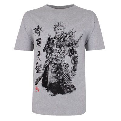 BRONCO MONKEY WARRIOR T-SHIRT-tshirts & tank tops-BIGGUY.COM.AU