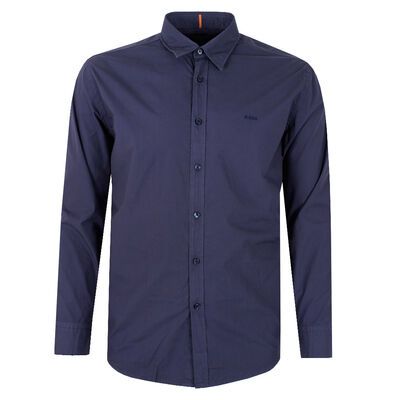 HUGO BOSS RELEGANT PLAIN L/S SHIRT-shirts casual & business-BIGGUY.COM.AU