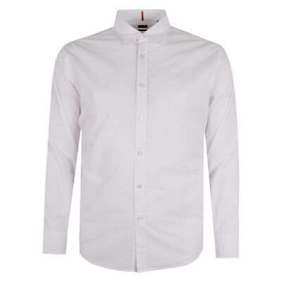 HUGO BOSS RELEGANT PLAIN L/S SHIRT-shirts casual & business-BIGGUY.COM.AU